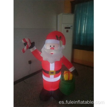 Santa inflable para decoración navideña